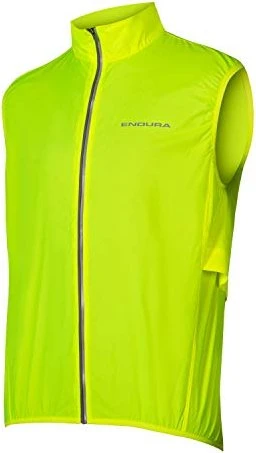 Endura Pakagilet Fahrradweste hi-viz yellow (Herren)