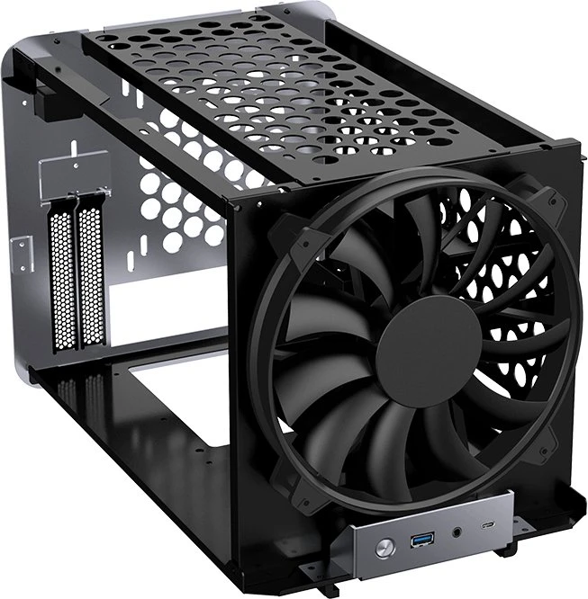 Jonsbo V8, grau, Mini-ITX