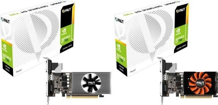Palit GeForce GT 730, 1GB GDDR5, VGA, DVI, HDMI