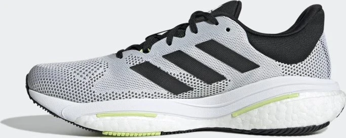 adidas Solar Glide 5 cloud white/core black/pulse lime (Herren)