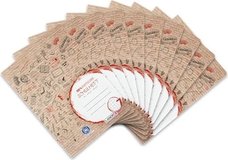 Landré Schulheft, A4, Lineatur 7, 16 Blatt, 10er-Pack