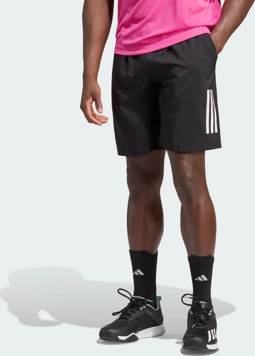 adidas Club 3-Streifen Tennis Hose kurz black (Herren)