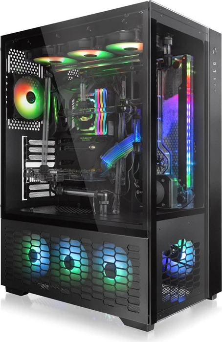 Raijintek Paean Premium, Glasfenster