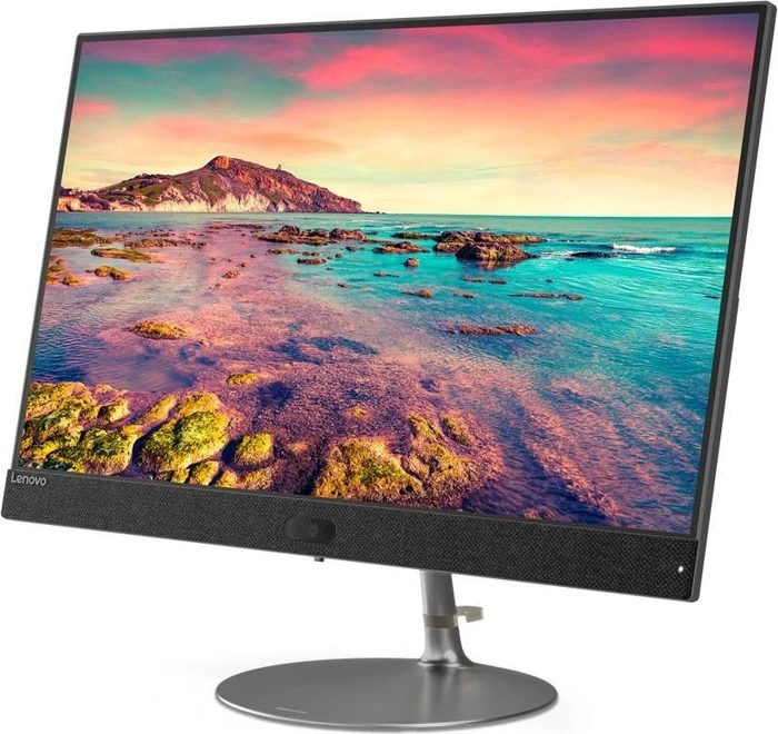 Lenovo IdeaCentre AIO 730S-24IKB, grau, Core i5-8250U, 8GB RAM, 128GB SSD, 1TB HDD, Radeon 530, PL
