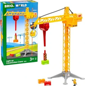 BRIO Großer Baukran mit Licht