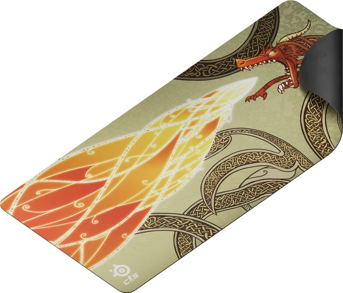 SteelSeries QcK XXL CS2 Dragon Lore, 900x400mm, Motiv mehrfarbig