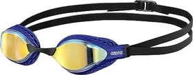 Arena Air Speed Mirror Schwimmbrille yellow copper/blue