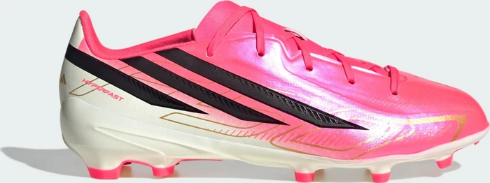 adidas F50 Hyperfast League FG solar turbo/core black/gold metallic (Junior)