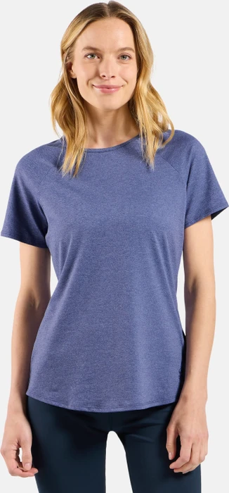 Odlo Active 365 Funktionsshirt kurzarm skipper blue melange (Damen)