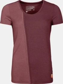Ortovox 170 Cool Vertical Funktionsshirt kurzarm winetasting blend (Damen)