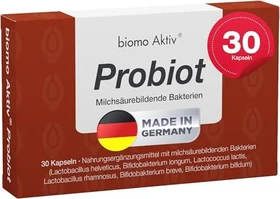 biomo pharma Biomo Aktiv Probiot Kapseln, 30 Stück