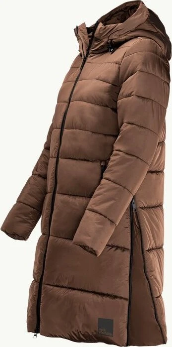 Jack Wolfskin Eisbach Funktionsmantel hazelnut brown (Damen)