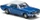 Wiking Ford Mustang Cabrio enzianblau (020546)