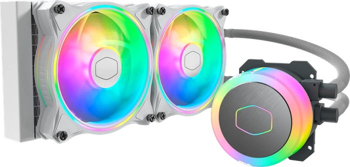 Cooler Master MasterLiquid ML240 Illusion White Edition, weiß