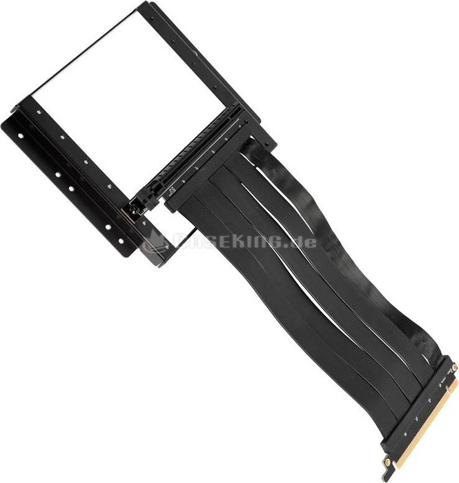 Lian Li Riser Card inkl. PCI-Slot Blende für PC-O11 Dynamic - PCIe 3.0, schwarz
