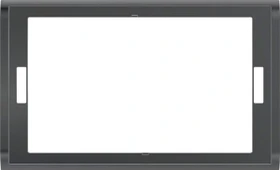 Geberit Abdeckrahmen für Sigma70 Betätigungsplatte, schwarzchrom/poliert