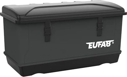 EUFAB Transportbox für Fahrradträger 350l, schwarz