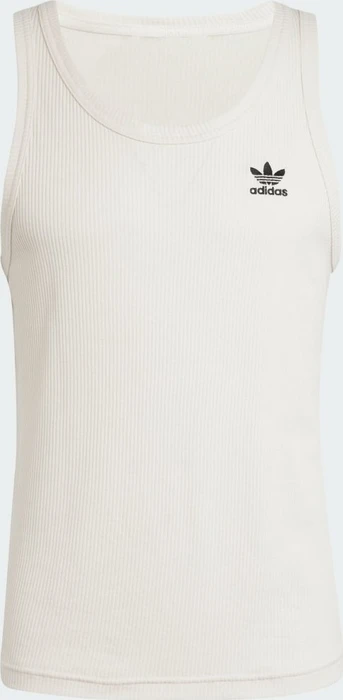 adidas Trefoil Essentials Shirt ärmellos wonder white (Herren)