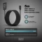 Digitus USB 3.0 aktives Verlängerungskabel, USB-C [Stecker] auf USB-A [Buchse], 5m schwarz Vorschaubild