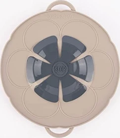 Kochblume Überkochschutz 22cm taupe
