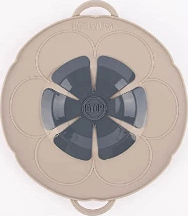 Kochblume Überkochschutz 22cm taupe