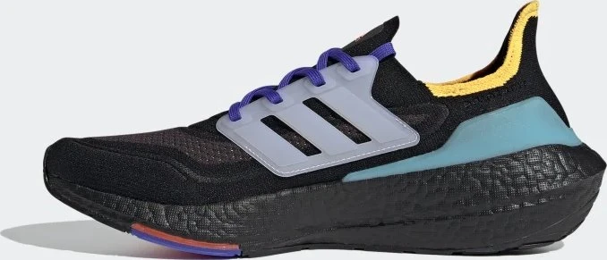 adidas Ultraboost 21 core black/cloud white/pulse aqua (Herren)