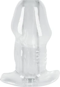 Anos Butt Plug with Tunnel transparent