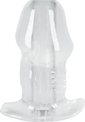 Anos Butt Plug with Tunnel transparent