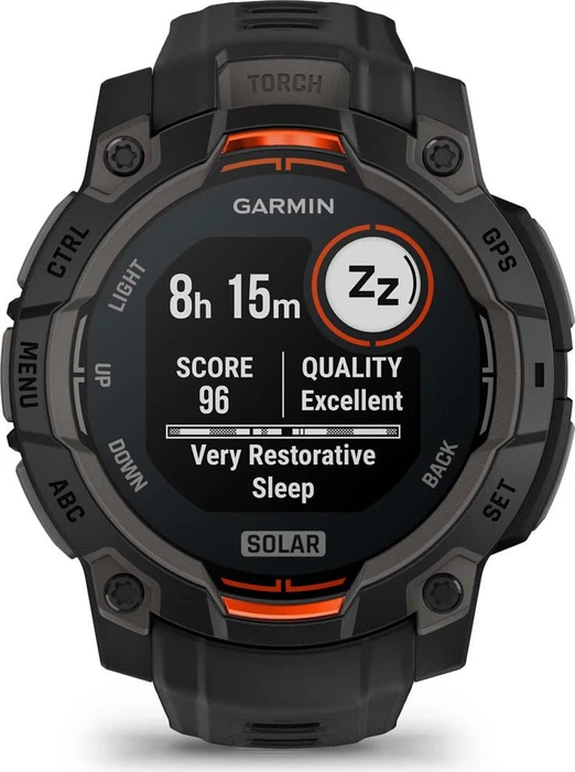 Garmin Instinct 3 Solar 45mm schwarz