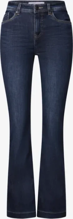 Street One Bootcut Jeans dark indigo/washed (Damen)