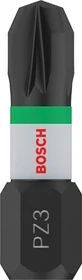 Bosch Professional PRO Impact Pozidriv Bit 1/4", PZ3x25mm, 2 Stück