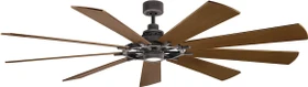 Elstead Lighting Gentry XL Deckenventilator zink verwittert