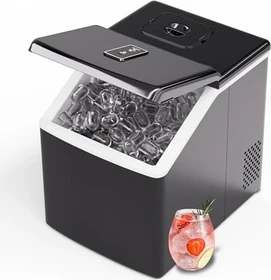Klarstein Clearcube Eiswürfelbereiter schwarz