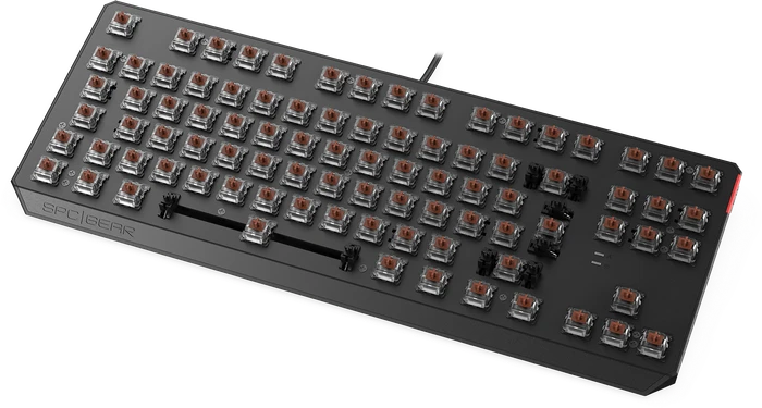 Endorfy SilentiumPC SPC Gear GK630K Pudding Tournament Edition, PBT, LEDs RGB, Kailh BROWN, USB, DE