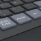 Hama WK-900 Ergo Multi-Device Tastatur, schwarz, LEDs weiß, mit Handballenauflage, USB/Bluetooth, DE Vorschaubild