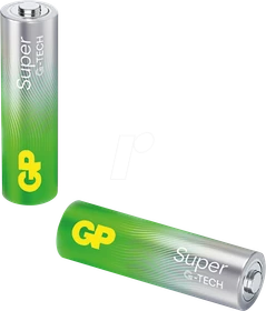GP Batteries Super Alkaline Mignon AA, 2er-Pack