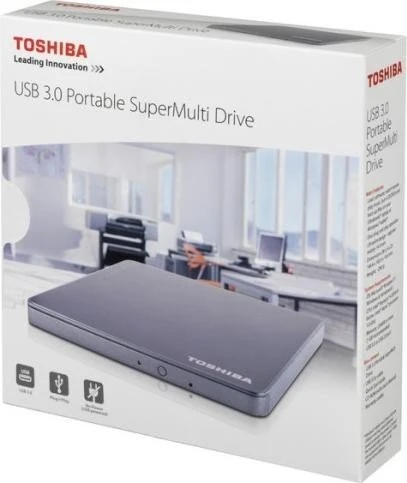 Toshiba PA5221E-1DV2, SlimLine silber, USB 3.0