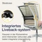 Steelcase Think Bürostuhl mit Armlehnen, beige/rosa Vorschaubild