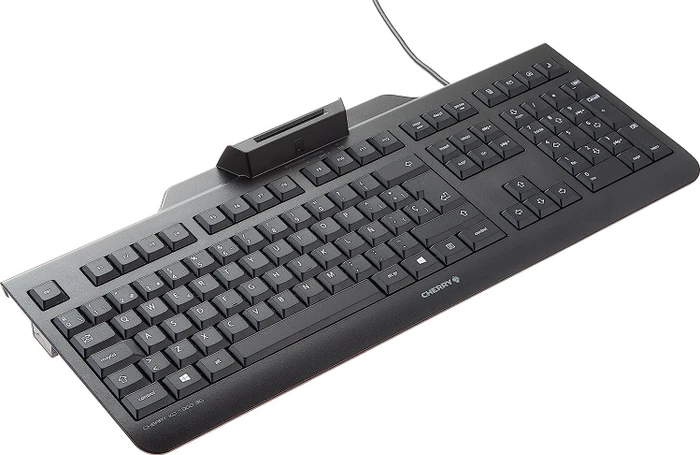 Cherry KC 1000 SC, schwarz, USB, CZ/SK