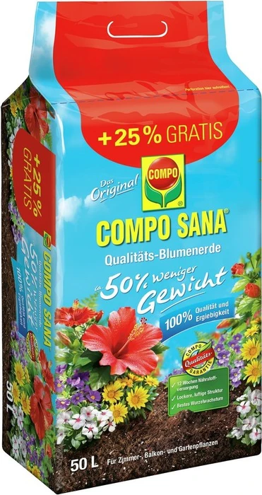 Compo Sana Blumenerde, 50l