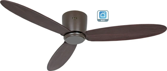 CasaFan Eco Plano II 132 BZ-NB WiFi Deckenventilator nuss/bronze