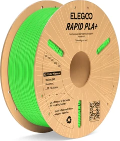 Elegoo Rapid PLA+, grün, Spule, 1.75mm, 1.00kg