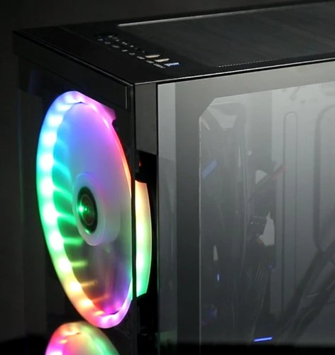 Raijintek Silenos Pro, Glasfenster