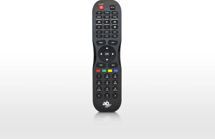 AB-COM PULSe 4K schwarz, 2x DVB-S2X, 64GB MSD