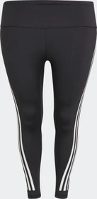 adidas Optime TrainIcons 3-Streifen große Größen Hose 7/8 black/white (Damen)