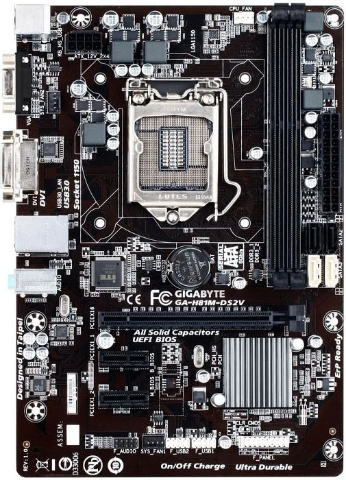 GIGABYTE GA-H81M-DS2V (Intel 1150)