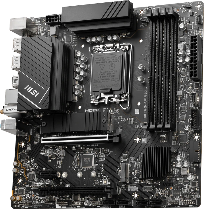 MSI PRO B760M-A WIFI DDR4 (Intel 1700)