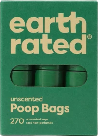 Earth Rated Hundekotbeutel Nachfüllrollen, parfümfrei, 270 Stück