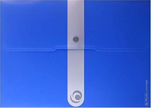 Herlitz easy orga to go Dokumenten Sammelmappe, A4, blau
