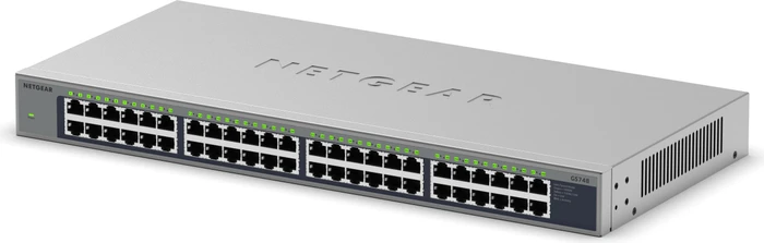 Netgear GS700 Rackmount Gigabit Switch, 48x RJ-45